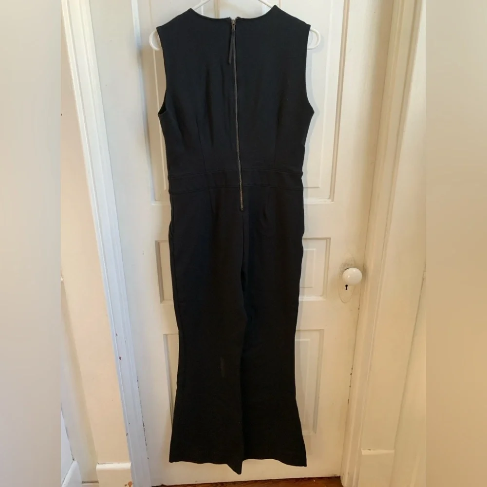 Spanx The Perfect Sleeveless Jumpsuit Black Medium - Picture 6 of 8